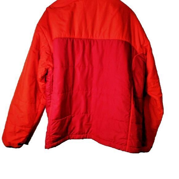 Columbia Omni Heat Men XXL Thermal Comfort Inter Exchange Orange Puffer Jacket - Picture 6 of 7